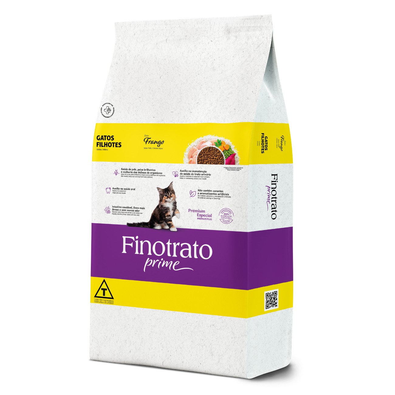 Finotrato Prime Gatos Cachorros Sabor Pollo - 10kg